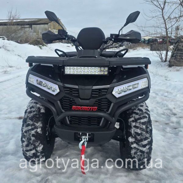 Квадроцикл двомісний SokMoto RAPTOR EV Електро 15квт/30квт 72V 105AH LIFEPO4 (СОКМОТО РАПТОР) 1760400569 фото