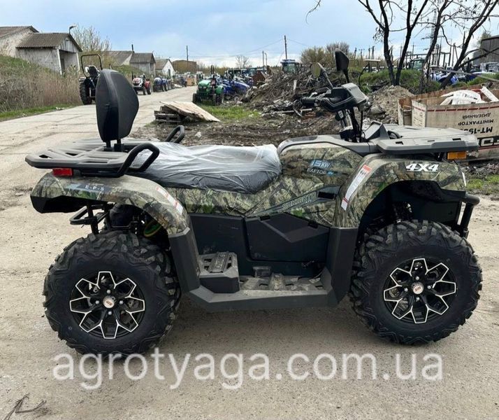 Квадроцикл двомісний SokMoto RAPTOR EV Електро 15квт/30квт 72V 105AH LIFEPO4 (СОКМОТО РАПТОР) 1760400569 фото