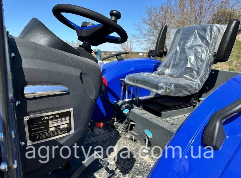 Мінітрактор FORTE RD 244 LUX з примусовою гідравлікой (ФОРТЕ) 1057880000 фото
