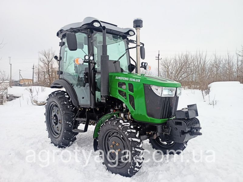 Минитрактор колесный ДМТЗ EUROFENG 554 LUX (с кабиной и кондиционером) (зеленый) 199054446 фото