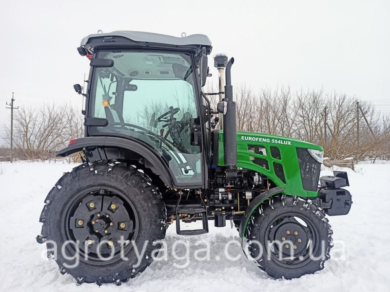 Минитрактор колесный ДМТЗ EUROFENG 554 LUX (с кабиной и кондиционером) (зеленый) 199054446 фото