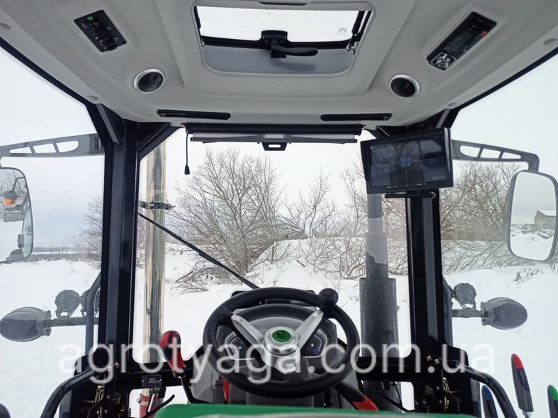Минитрактор колесный ДМТЗ EUROFENG 554 LUX (с кабиной и кондиционером) (зеленый) 199054446 фото