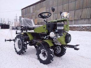 Мототрактор DOZER G-15 (бензин)(зелений) ПЕРЕЛОМКА ДОЗЕР 111120 фото
